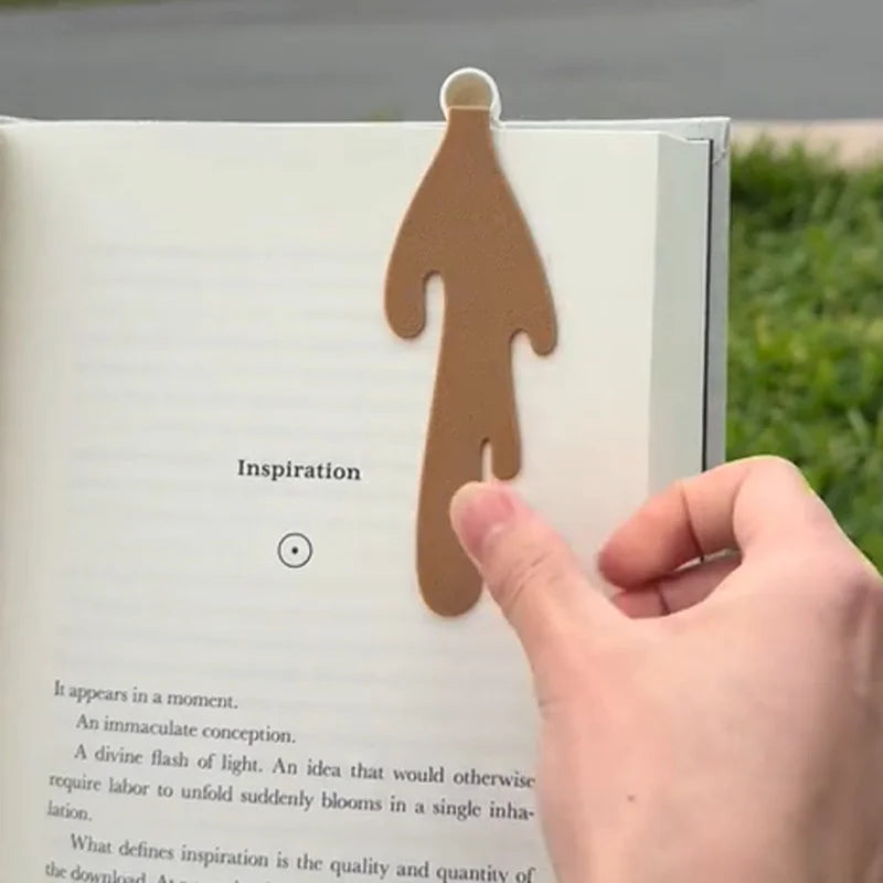 Cute Spilled Coffee Corner Bookmark