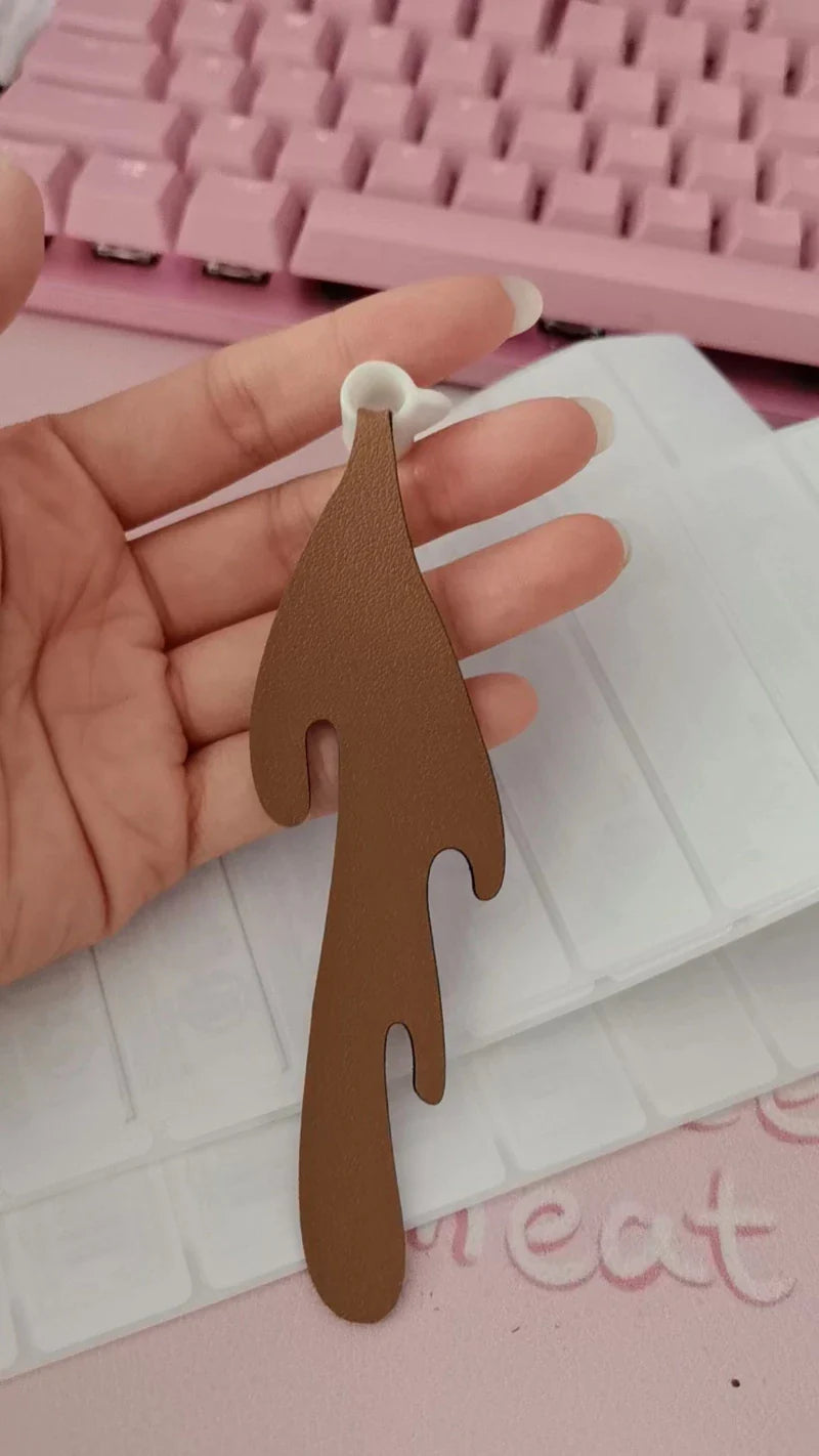 Cute Spilled Coffee Corner Bookmark