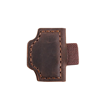 Magnetic Leather Bookmark
