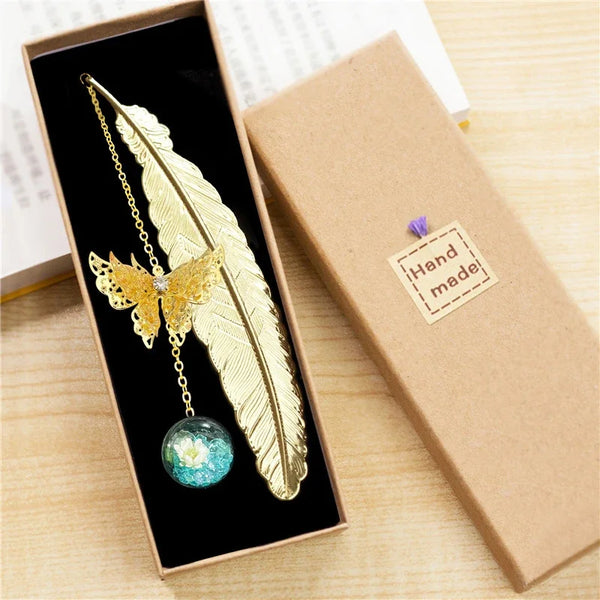 Immortal Dried Flower & Butterfly Leaf – Elegant & Durable