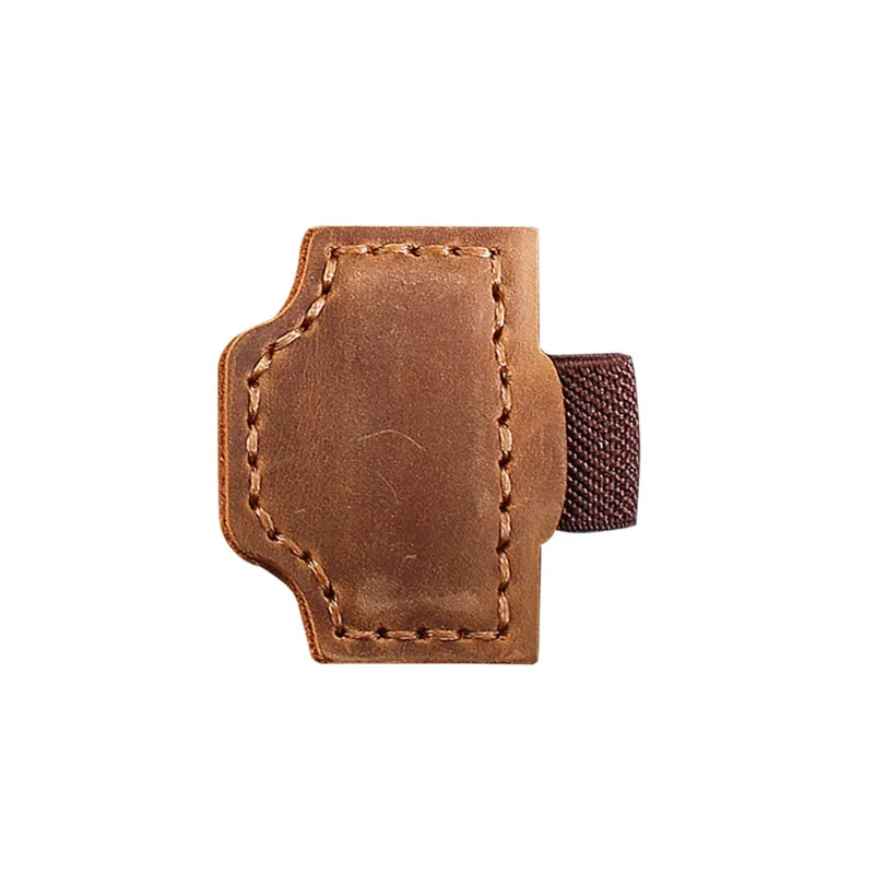 Magnetic Leather Bookmark