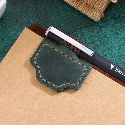 Magnetic Leather Bookmark